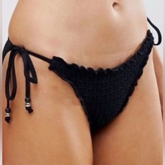 NWT Seafolly Havana Tie Side Hipster Bikini Bottoms 14 - Picture 6 of 7